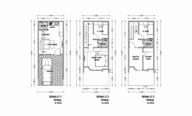 Dijual Rumah Baru Matraman Jakarta Timur Bisa KPR Utan Kayu Utara, Murah Mewah 3 Lantai
