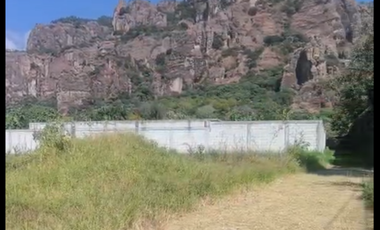 Terreno en Pueblo Mágico de Tepoztlán