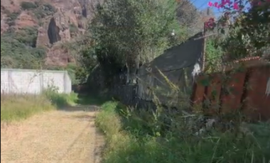 Terreno en Pueblo Mágico de Tepoztlán