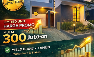 Unit Terbatas! Investasi 300 Jutaan Dekat FK UNISBA — Jangan Sampai Kehabisan