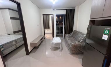 Disewa Apartemen Metro Garden 2 BR View City Siap Huni Full Furnished Tinggal Bawa Koper Dekat Tol Karang Tengah Tangerang