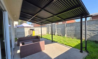 Se Arrienda casa Nueva, sector Alto de Pitrufquén 3D 3B 2E