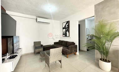 Departamento Amueblado Renta cerca de playa Fracc Costa Verde Boca del Río