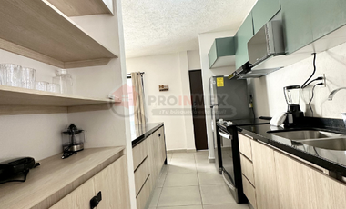 Departamento Amueblado Renta cerca de playa Fracc Costa Verde Boca del Río