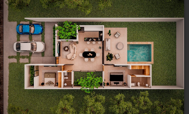 Casa en venta / Casa LYRA en Praderas del Mayab / Conkal, Yucatán