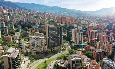 Oficinas corporativas de 194.81 m² por piso | Nuevo edificio empresarial en El Poblado