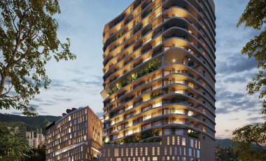 Oficinas corporativas de 194.81 m² por piso | Nuevo edificio empresarial en El Poblado