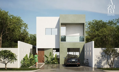 Casa en Venta Azura Residencial Conkal Norte Yucatán