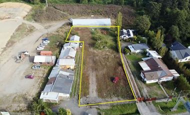 Sitio Comercial de 2.600 m² en Llau Llao – Cruce Ruta 5-  Dalcahue
