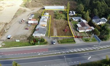 Sitio Comercial de 2.600 m² en Llau Llao – Cruce Ruta 5-  Dalcahue