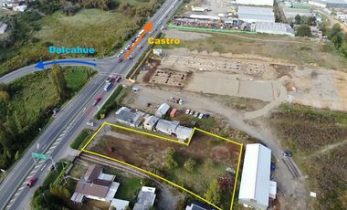 Sitio Comercial de 2.600 m² en Llau Llao – Cruce Ruta 5-  Dalcahue