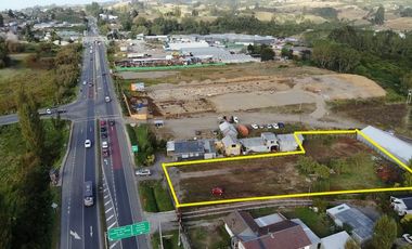 Sitio Comercial de 2.600 m² en Llau Llao – Cruce Ruta 5-  Dalcahue