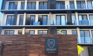 DEPARTAMENTO AMUEBLADO EN PLANTA BAJA CON JARDIN EN LA VISTA, SAN CALIXTO