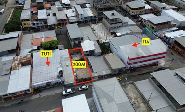 terreno comercial de venta en manta zona sur