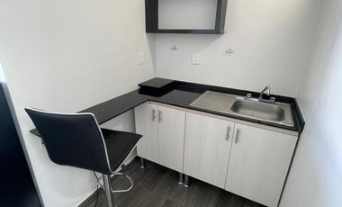 UBICADISIMO CENTRICO AV UNIV. AMUEBLADO COCINETA BAÑO PARA 1 o 2 PERSONAS SERV. INCLUIDOS