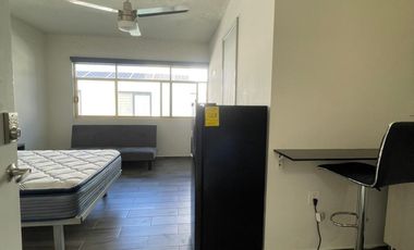 UBICADISIMO CENTRICO AV UNIV. AMUEBLADO COCINETA BAÑO PARA 1 o 2 PERSONAS SERV. INCLUIDOS
