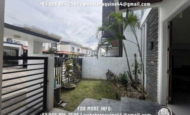 House for rent 4 Bedroom Fully Furnished with BATH TUB located at a secured subdivision in Angeles City Pampanga near CLARK