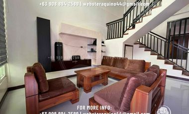 House for rent 4 Bedroom Fully Furnished with BATH TUB located at a secured subdivision in Angeles City Pampanga near CLARK