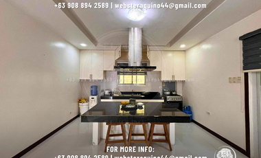 House for rent 4 Bedroom Fully Furnished with BATH TUB located at a secured subdivision in Angeles City Pampanga near CLARK