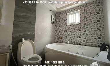 House for rent 4 Bedroom Fully Furnished with BATH TUB located at a secured subdivision in Angeles City Pampanga near CLARK