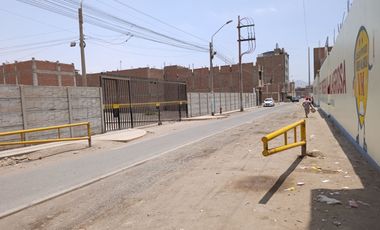 Venta de Terreno con titulo de 120m2 - El Olivar de Puente Piedra (Alt grifo El Norteño)