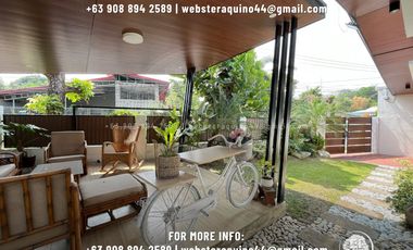 house for rent bunggalow fully furnished with swimming pool and front yard located at a secured subdivision near clark