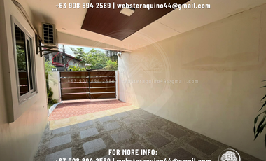 house for rent bunggalow fully furnished with swimming pool and front yard located at a secured subdivision near clark