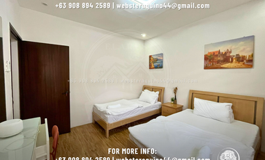 house for rent bunggalow fully furnished with swimming pool and front yard located at a secured subdivision near clark