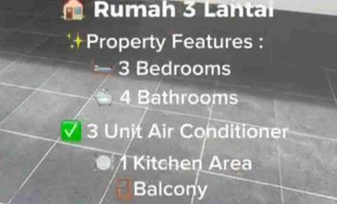 Rumah baru mewah dlm komplek Pejaten JatiPadang Jaksel 120jt/thn
