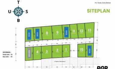 Dijual Rumah Arth Pondok Gede, Harga Murah Mewah Baru, Jatimakmur Kota Bekasi Bisa KPR