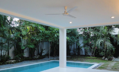 For Lease‼️ Classic Elegance with a Private Pool in Bel-Air Village, Makati