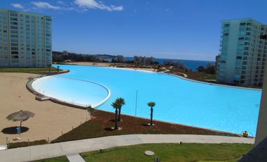 Venta De Departamento En Condominio Laguna Bahía, Algarrobo