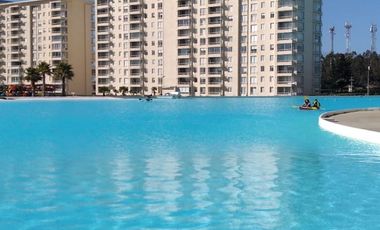 Venta De Departamento En Condominio Laguna Bahía, Algarrobo