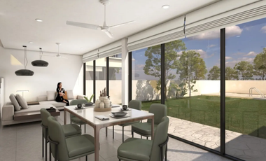 Casa en Venta Privada Praderas del Mayab Modelo Trébol Plus, Conkal.