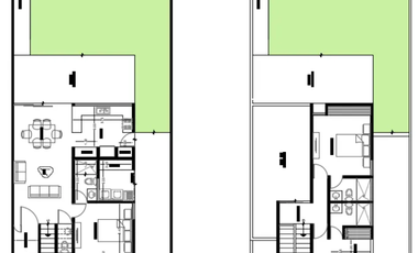 Casa en venta, 3 recámaras, piscina, garage techado, mod. Bambú
