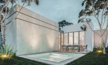Casa Jade en Venta Residencial Tres Lunas, Cholul, Mérida, Yucatan