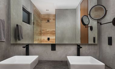 Departamento 80m Alberca Privada PLANTA BAJA Loft Tulum listo para habitar a 15 min de la Playa, totalmente amueblado y listo.