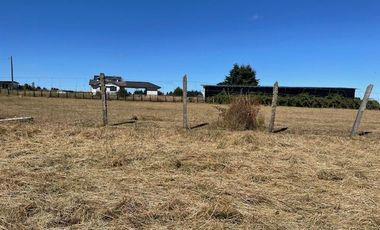 ¡OPORTUNIDAD!  Vende terreno 10.000 mts.2, Sector Paraguay Chico, Los Muermos.