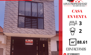 CASA EN VENTA EN CARTAGO VALLE