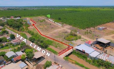 Terreno en Venta / Santa Ana, Via Limon en Machala