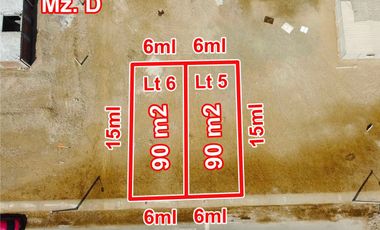 VENTA DE TERRENO EN CHILCA – ALAMEDA DE LIMA SUR | 90 m² | FRENTE A PARQUE | LISTO PARA CONSTRUIR