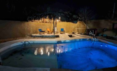 Venta quinta texana 5 recámaras paneles alberca 1700m2