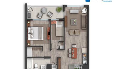 DEPARTAMENTO EDIFICIO ESPACIO TALCA - TALCA