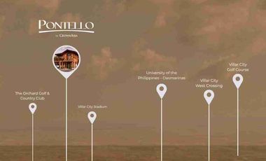 4 Bedrooms House & Lot Pre Selling in Dasmariñas Cavite by PONTELLO of Crown Asia