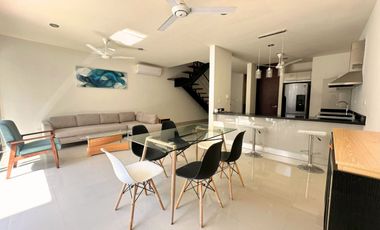 Townhouse Amueblado en renta en Santa Gertrudis Copó, con Alberca
