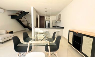 Townhouse Amueblado en renta en Santa Gertrudis Copó, con Alberca