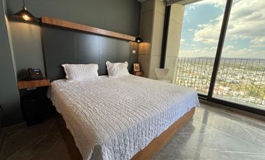 Departamento en RENTA Piso 32, TORRE 40 LUMIER/Tina, una habitación.