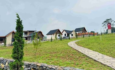DIJUAL Kavling Villa Konsep Eropa  View Gunung  Bogor