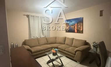 CASA AMUEBLADA EN RENTA – PARAJE SANTA ROSA NORTE, APODACA, NL