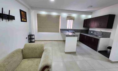 DEPARTAMENTO DE ALQUILER SEMI AMOBLADO DE DOS HABITACIONES